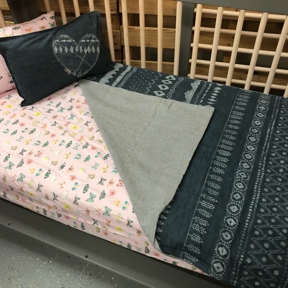 Baby crib bedding kit - Picture 3 of 5